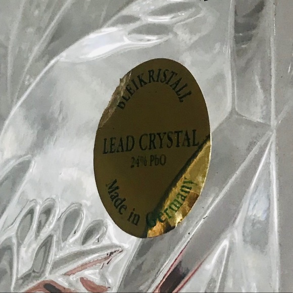 Cut bleikristall germany lead crystal bowl - Picture 3 of 5